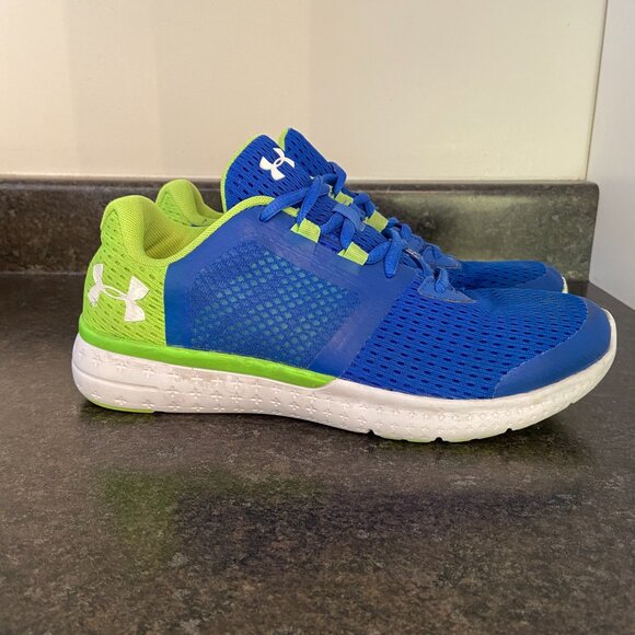 Under Armour Micro G Fuel RN PS 'Ultra Blue' - Size 7Y - Picture 2 of 7